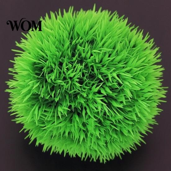 Turtle Safe Tank Decoration Artificial Water Plant, Natural Color Dense Grass Shape Aquarium Plants, Soft Eco-friendly Decor Plastic Fake Plants