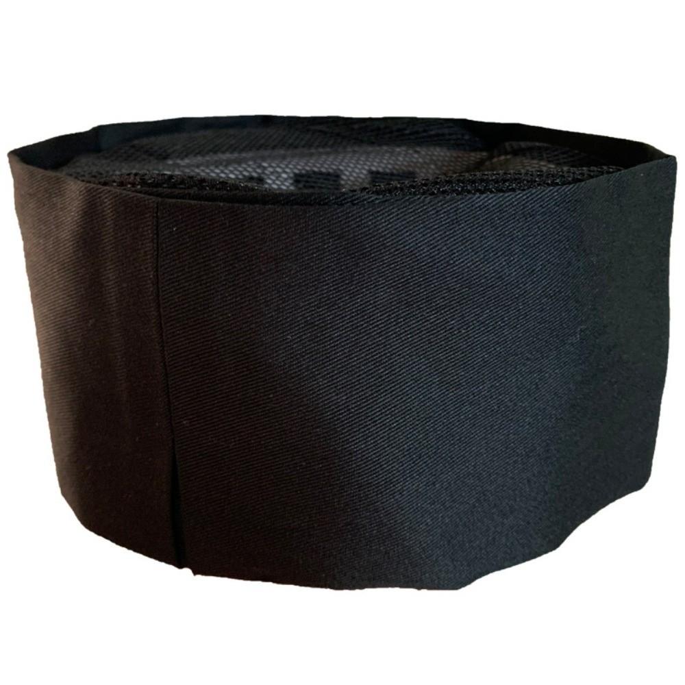 Mesh Chef Flat Top Caps Wear Resistant Head Circumference Working Caps Chef Hat Bakery