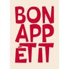Винный тост Cin Cin Минималистичный Текст Bon Appetit Постер Помидор Лимон Иллюстрация Холст Печать Настенный Кухня Домашний Декор