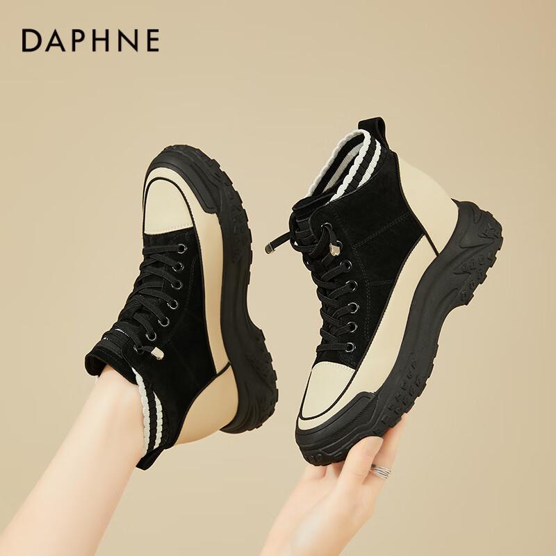 Женские зимние ботильоны на платформе с плюшевой подкладкой Daphne