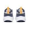 Li Ning Детские удобные простые амортизирующие износостойкие кроссовки с низким верхом для бега Детские кроссовки для бега Белые синие YKNT090-13