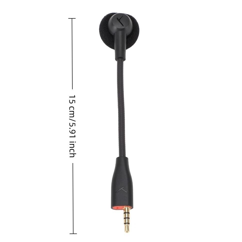 Plug and Play Gaming Headset Mic Gooseneck Hose Microphone for MMX100 MMX150 Live Streaming
