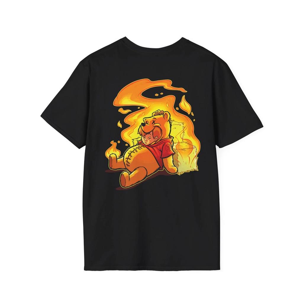 Fire-Playing Bear Unisex Softstyle T-Shirt, Casual Wear, Gift for Kids, [...]