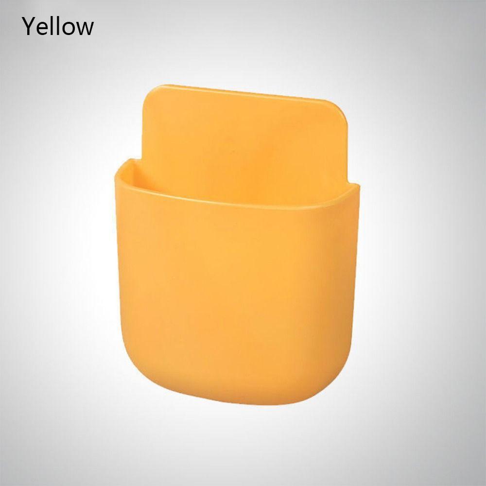 Корпус для настенного монтажа без перфорации Пластиковый держатель для зарядки Новый ящик для хранения пульта дистанционного управления