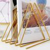 Storage Rack Multi-purpose Tidy Keeping Solid Color Triangle Shape Book Storage Shelf for Desktop
