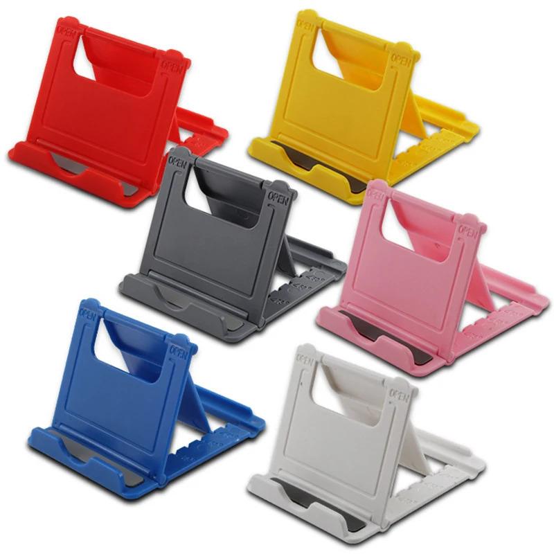 1/2pcs Mobile Phone Stand Desktop Stand Suitable For IPhone Xsmax 12 13 Pro Huawei Xiaomi 9 Plastic Foldable Desktop Stand