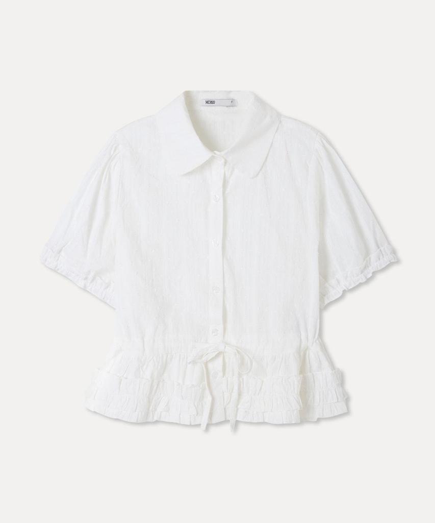 MIXXO Блузка с воротником-шнур Re Bwg50Ss_Miwbwg70Ss