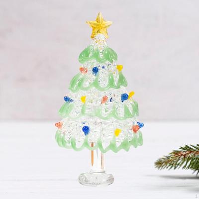 Фигурка рождественской елки, рождественское украшение, скульптура, настольное украшение, декор,