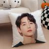 Handsome Talented Korean Actor SSong Joongki Cushion Cover Throw Pillow Cover Hidden Button Durable Polyester Chair Cushion