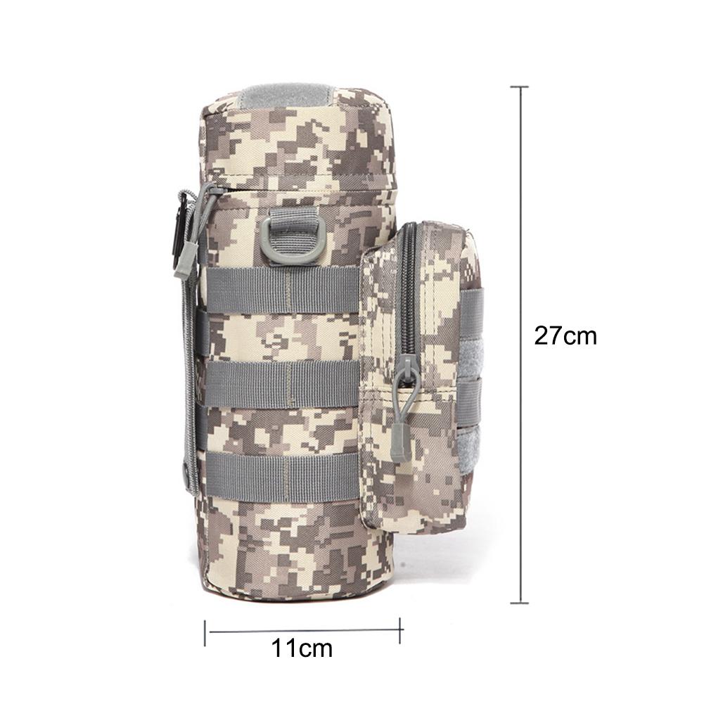 Тактический Чехол для Бутылки Воды Molle Портативный Чехол-Фонарь для Активного Отдыха Туризма Пешего Туризма Рыбалки Тактический Подвесной Чехол для Бутылки