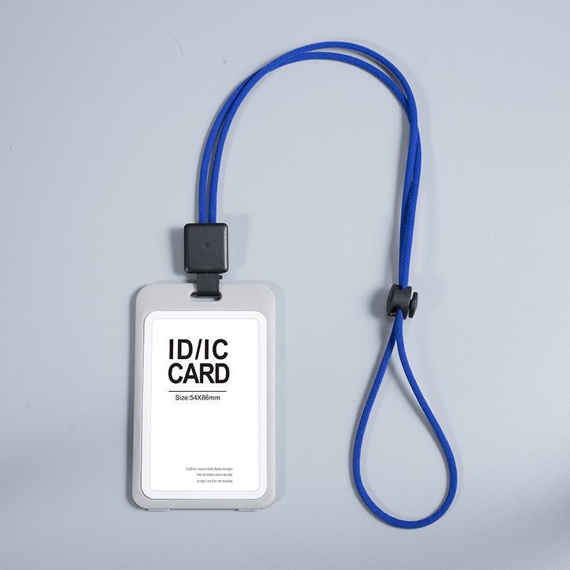 Прозрачный двусторонний выдвижной держатель для бейджа 'Осенний дождь'