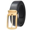 Pin buckle belt, punched belt, men first layer cowhide belt