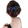 Bow Cherry Twist Hair Clips Vintage Hair Accessories Elegant Hairpin Barrette  For Woman
