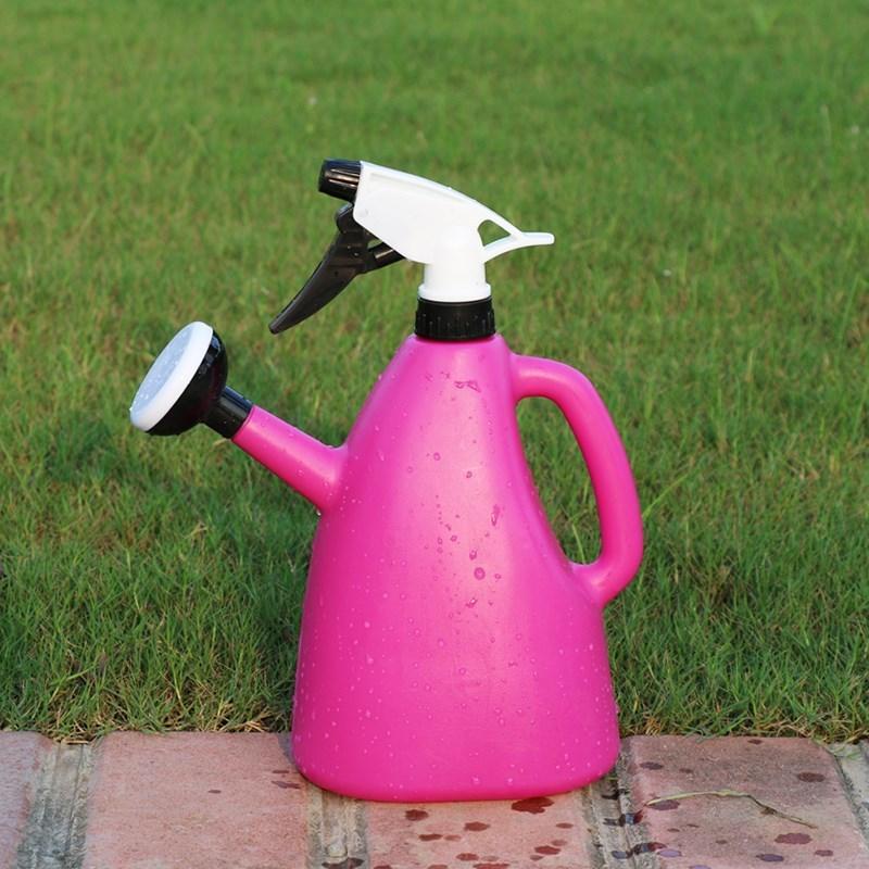 Пластиковая лейка, горшок, садовые принадлежности, садовые растения, регулируемый распылитель давления, лейка для полива, комнатный распылитель для цветов, 1 л, для дома