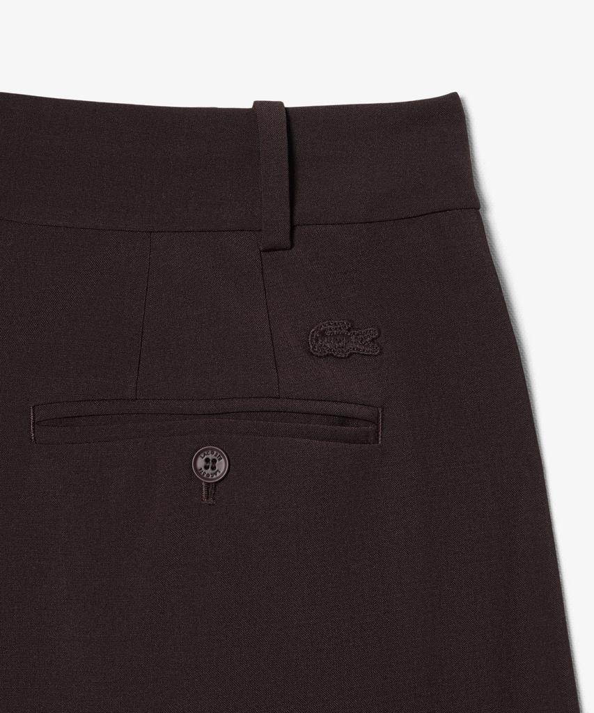 LACOSTE Women'S Wool Blend Bermuda Pants Ff0243-56G 3La