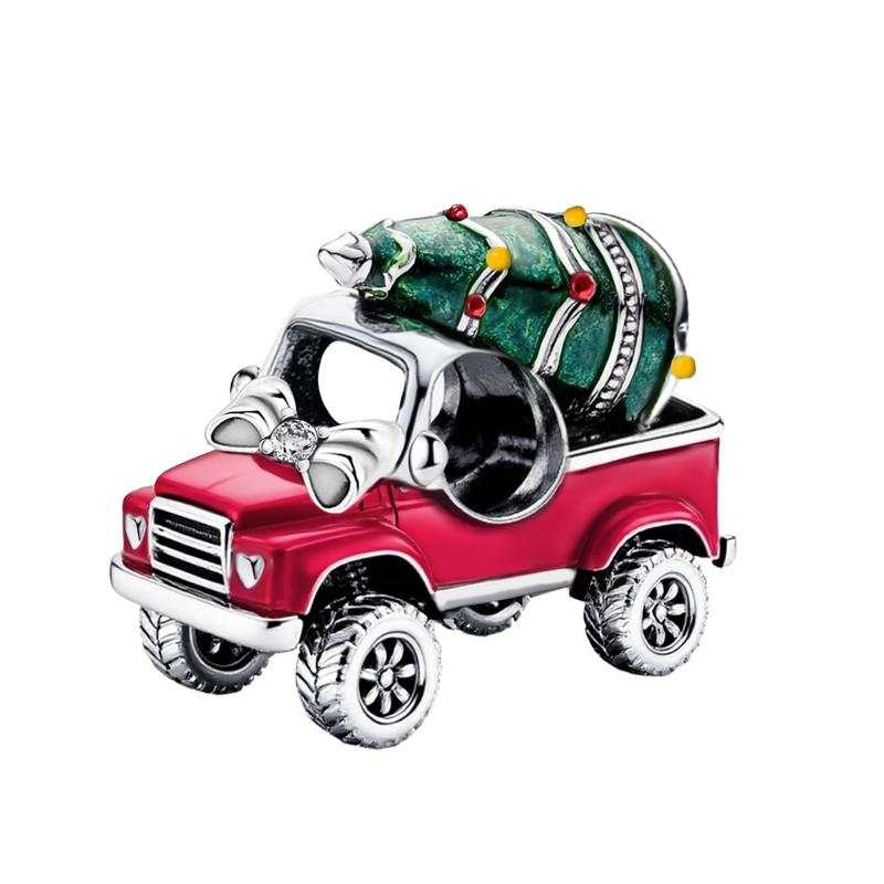 Медь Классический Колокольчик Рождественская Елка Рождественская Серия Шарм-Бусина Подходит Для Изготовления DIY Браслетов Подарок Высококачественной Ювелирии