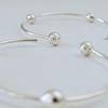 COLLECT SYNERGY quinetet ball cuff bracelet