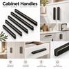 French Drawer Pulls Aluminum Alloy Furniture Knobs New Door Pulls  Wardrobe