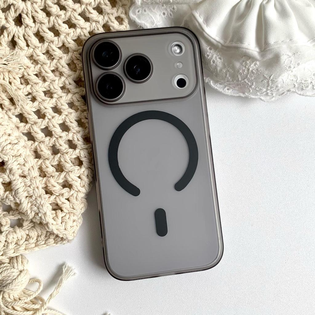 Ультратонкий матовый чехол с магнитом для iPhone 17/16/15/14 - Точная посадка, Полное покрытие