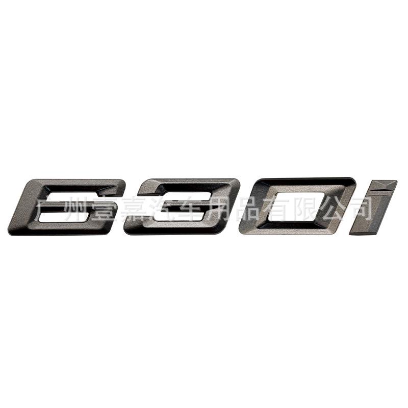 BMW 4 & 6 Series Rear Emblem Stickers for 428i, 428d, 630i, 640d
