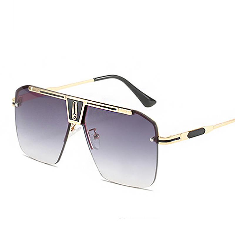 Модные стильные солнцезащитные очки для женщин, европейские, американские, классические мужские солнцезащитные очки, квадратные, градиентные женские солнцезащитные очки