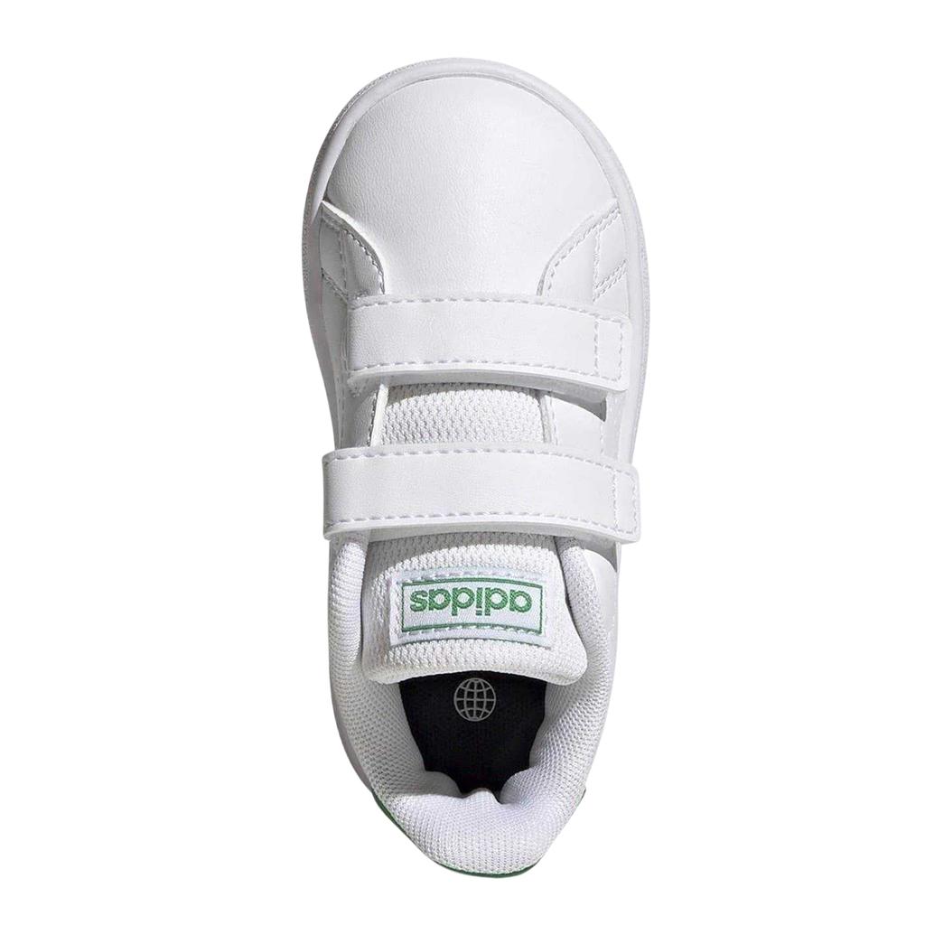 Adidas Childrens/Kids Advantage Court Lifestyle Flat Trainers