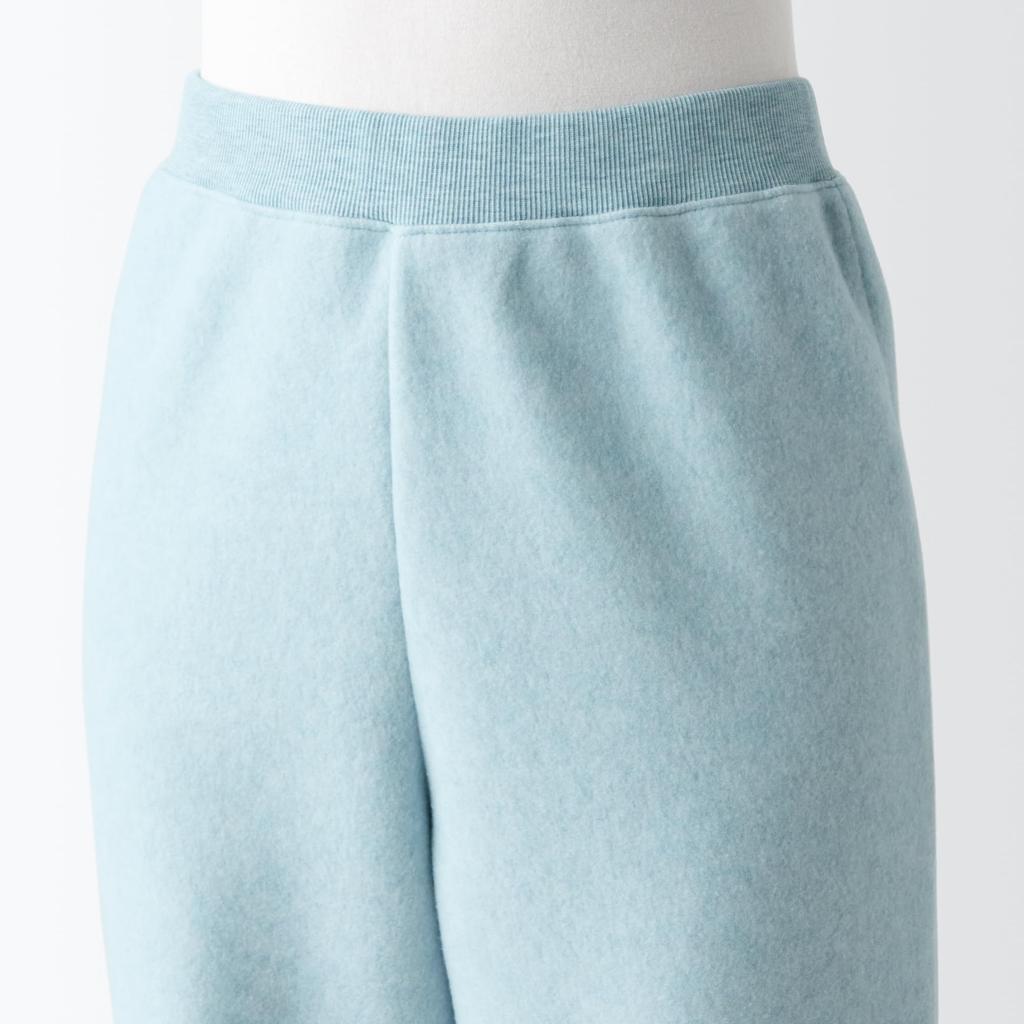 MUJI Комплект комнатных вещей из гладкого флиса FD1J7A3A Бледно-зеленый S Женский Женский