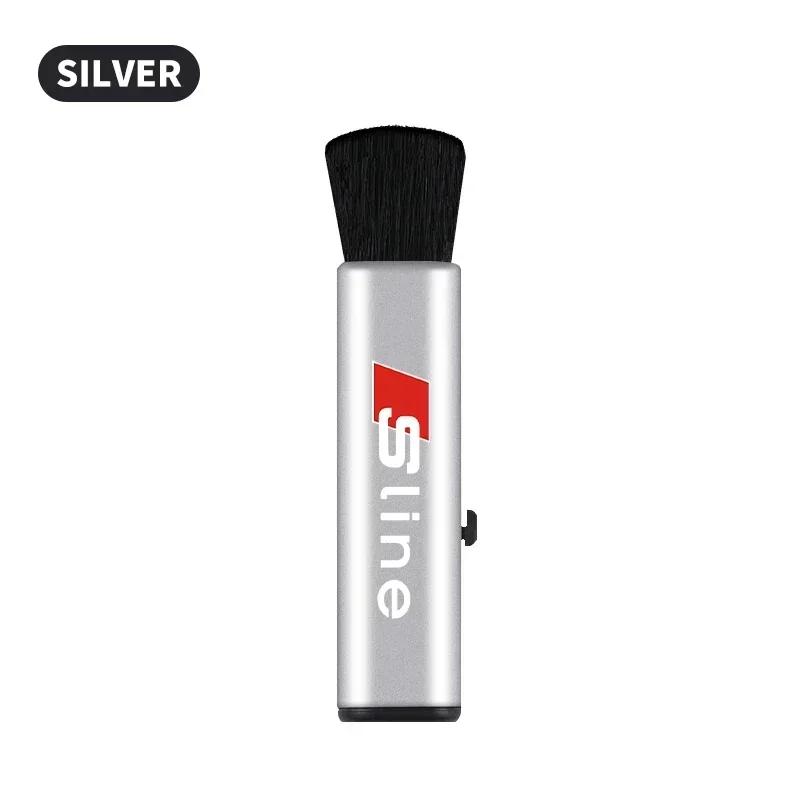 Car Interior Cleaning Tool Outlet Soft Brush Artifact Brush For q2 Sport Sline A1 A3 A4 A5 A6 A7 A8 Q2 Q3 Q5 Q7 Q8 TT RS3 RS4