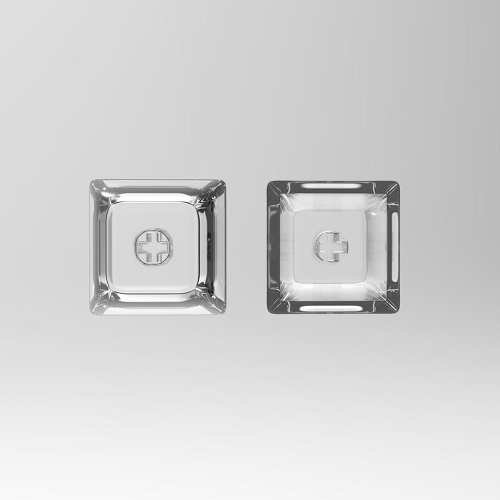 XDA Keycaps Механическая клавиатура 1U Ball Caps Пустые индивидуальные игровые прозрачные хрустальные Keycaps Mx Switches XDA Height