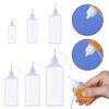 10Pcs 5/10/20/30/50/100ML Precision Tip Applicator Liquid Dropper Filling Glue Shaker Bottles Needle