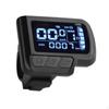 Electric Bike LCD Display Meter USB 22.2mm Handlebar Mounted 6 Pin Scooter Panel