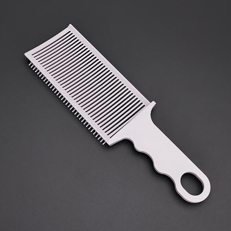 Расческа для выцветания, профессиональная парикмахерская машинка для стрижки, расческа для стрижки волос с плоской вершиной для мужчин, термостойкая щетка для выцветания, инструмент для салонной укладки