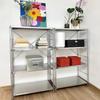 Japanese Stainless Steel Multi-Layer Corner Shelf, Floor Stand for Kitchen Storage, Multifunctional Space-Saving Rack for Home