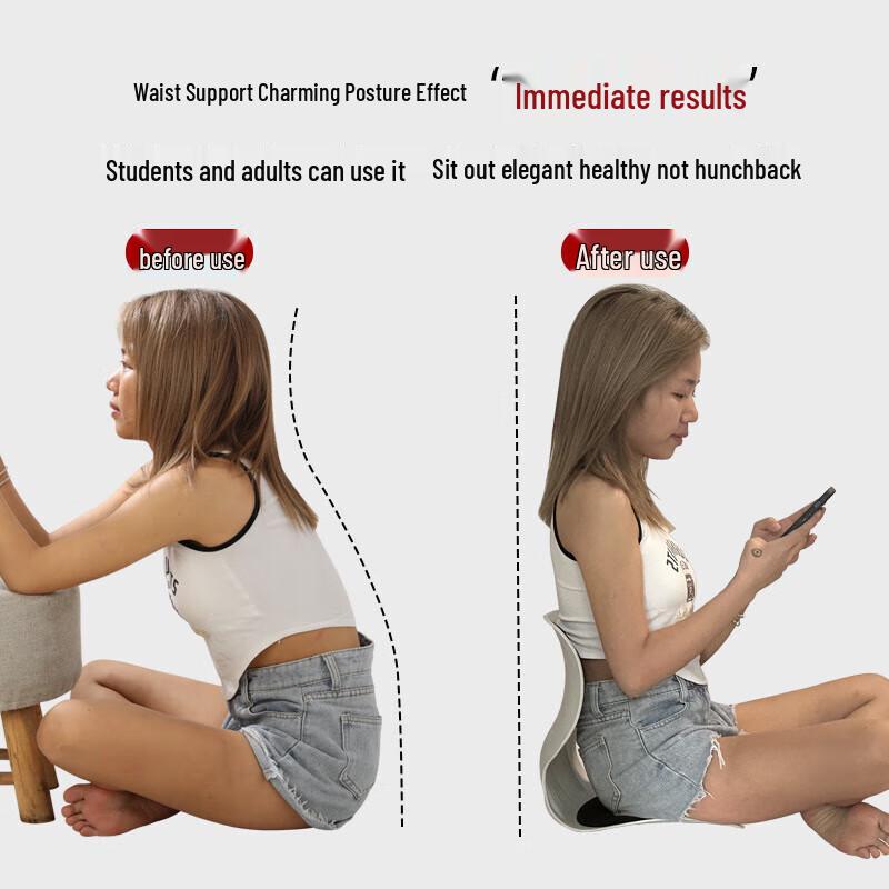 Misida Lumbar Support Office Chair Cushion