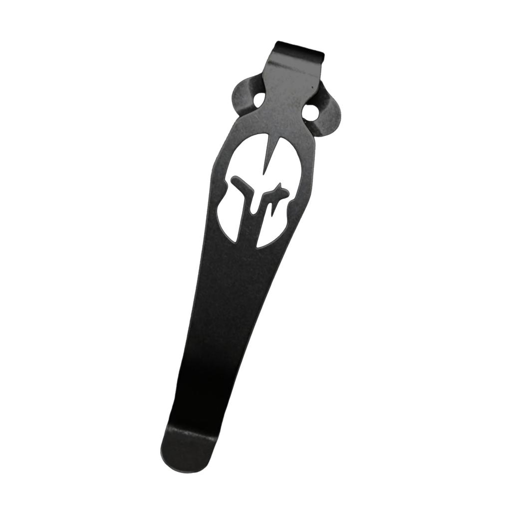 Титановый карманный зажим для ножа на поясе и спине с 2 отверстиями для складного ножа Spyderco Paramilitary 2 Para 3 C81 C10 C11 Yojimbo 2