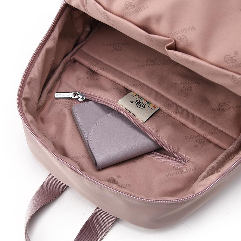 Модный Женский Водонепроницаемый Нейлоновый Рюкзак Daypack Женская Сумка Через Плечо Легкий Дорожный Рюкзак Множество Карманов Школьная Сумка