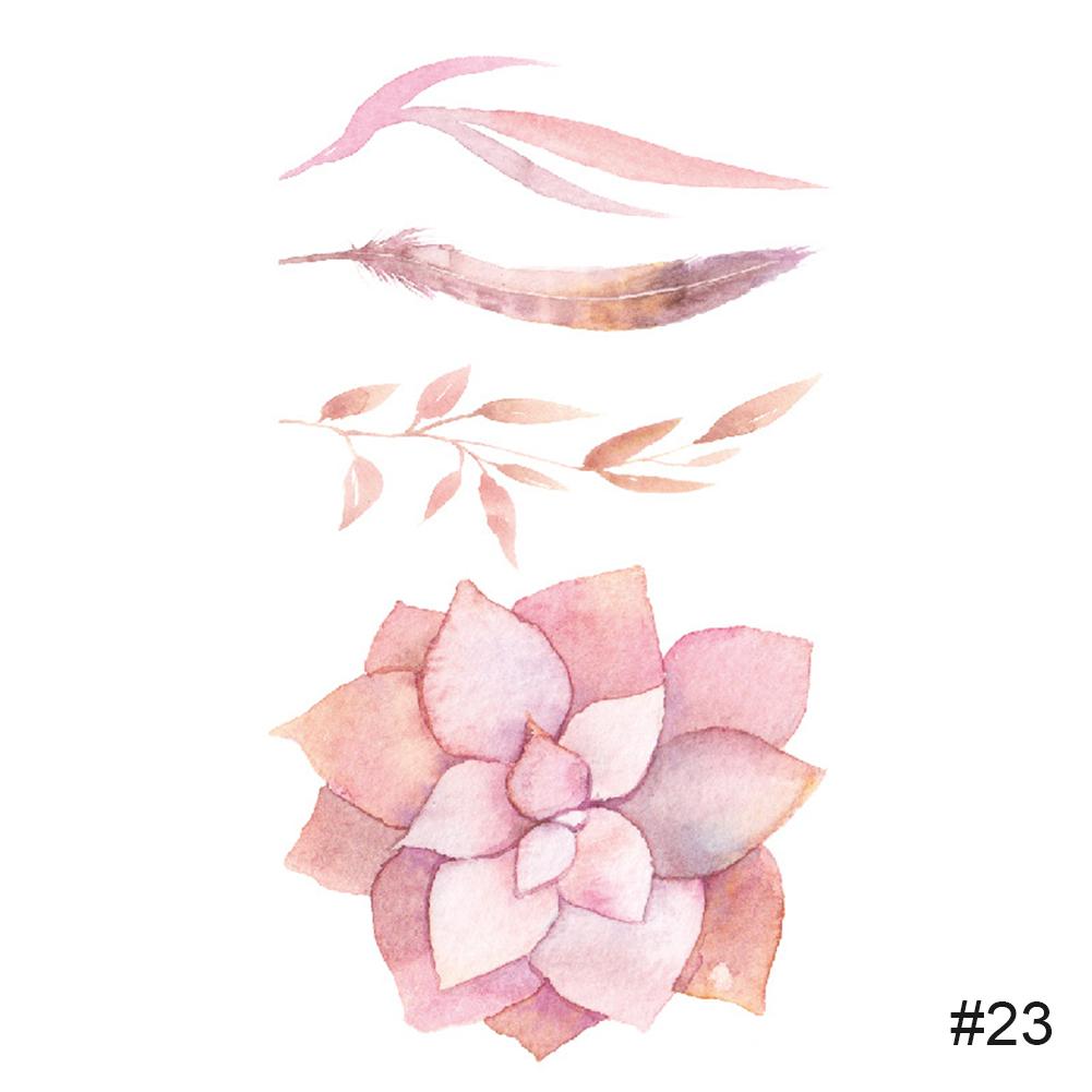 Temporary Small Fresh Tattoo Stickers Waterproof Long Lasting Tattoo Stickers Body Art Paste Painting Tattoo For Women Men