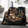 Gremlins Customize Your Name Blanket Multi-purpose Personalized Blanket Soft Warm Cozy Throw For Seaside Livingroom Bed Couch Four Seasons Universal