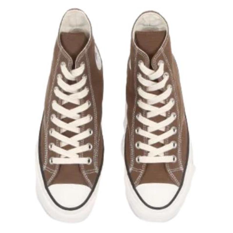 Converse Addict Chuck Taylor Холщовые высокие кеды с круглым носком на шнуровке, амортизирующие, унисекс, коричневые