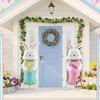 1 Standing Mr. Rabbit, 1 Standing Mrs. Rabbit, 2 Standing Mr. Rabbit, 2 Standing Mrs. Rabbit, Rabbit Foil Balloons, Suitable for Easter, Rabbit-Them
