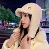 Autumn and Winter Hats Women's Plush Duck Tongue Pullover Hat Fashion Thermal Ear Protection Hat Cycling Cold Protection