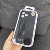 Жидкий силиконовый чехол для iPhone 17 16 15 14 13 12 11 Pro Plus Max Air Magsafe Металлическая подставка Защита объектива Полная защита Тонкий чехол-накладка
