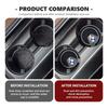 AAACE1 Car Cup Holder Coasters Non-Slip Anti-dust Insert Auto Car Cup Mat For BMW M Sport M2 M3 M4 M5 M6 E46 E90 E60 F10 F20 E87 X3 X6