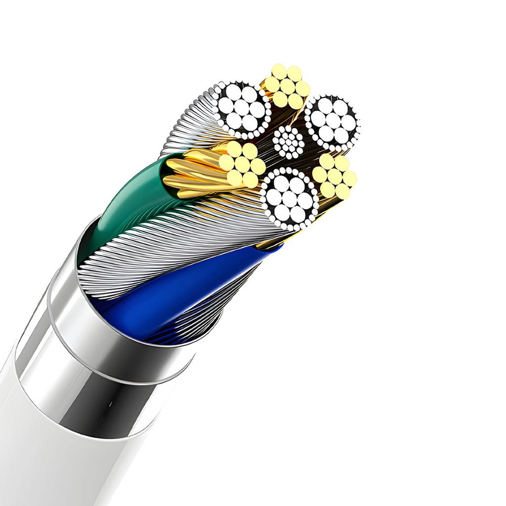 Зарядное устройство Dudao A4EU, 2,1 А, белое, с кабелем USB-A на Micro USB — аксессуар для мобильного телефона