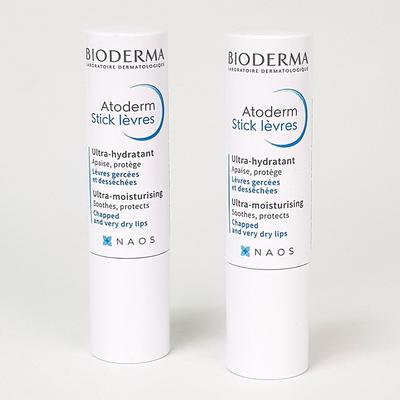 Atoderm Стик для губ 4 г x 2