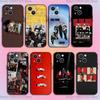 Музыка B-Big Time Rush Чехол для телефона для iPhone 16,15,14,13,12,11,Pro,XS,Max,XR,Plus,E,SE4,Mini Черный Мягкий чехол