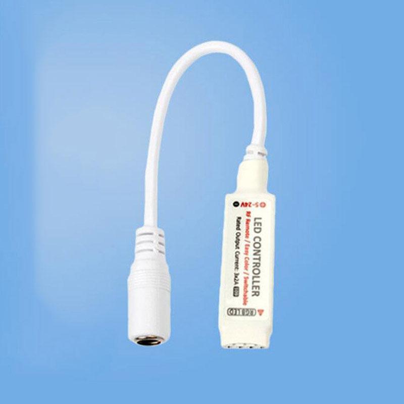 Adjustable 17 Keys RGB Mini RF Wireless LED Strip Light Controller 5050/3528/5730/5630/3014 Light LED Dimming Remote