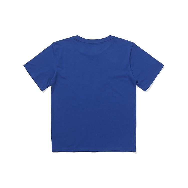 Nike X MLB Collaboration Kids Los Angeles Dodgers Logo Color Block Printed Crew Neck Short Sleeve T-Shirt Kids Tops Royal-Blue 3Z3B7SAM4-LAD