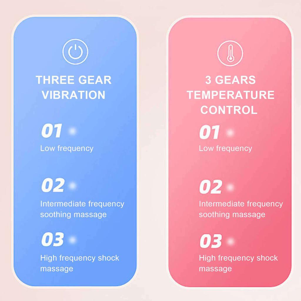 Электрическая грелка для живота, 3 уровня нагрева, термостатический вибрационный пояс для подогрева талии, зарядка через USB