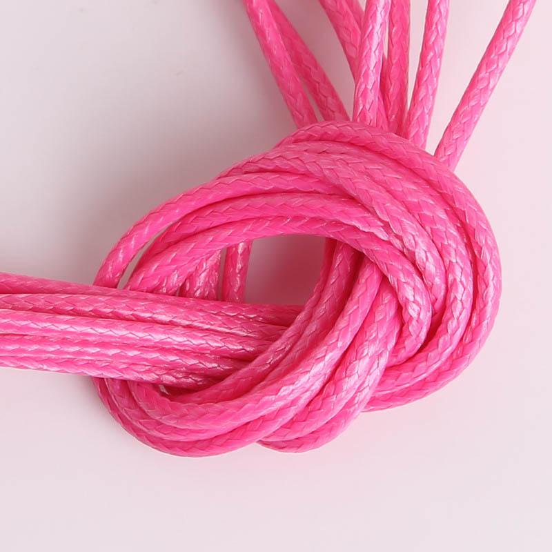 Разноцветный вощеный шнур для изготовления украшений и рукоделия